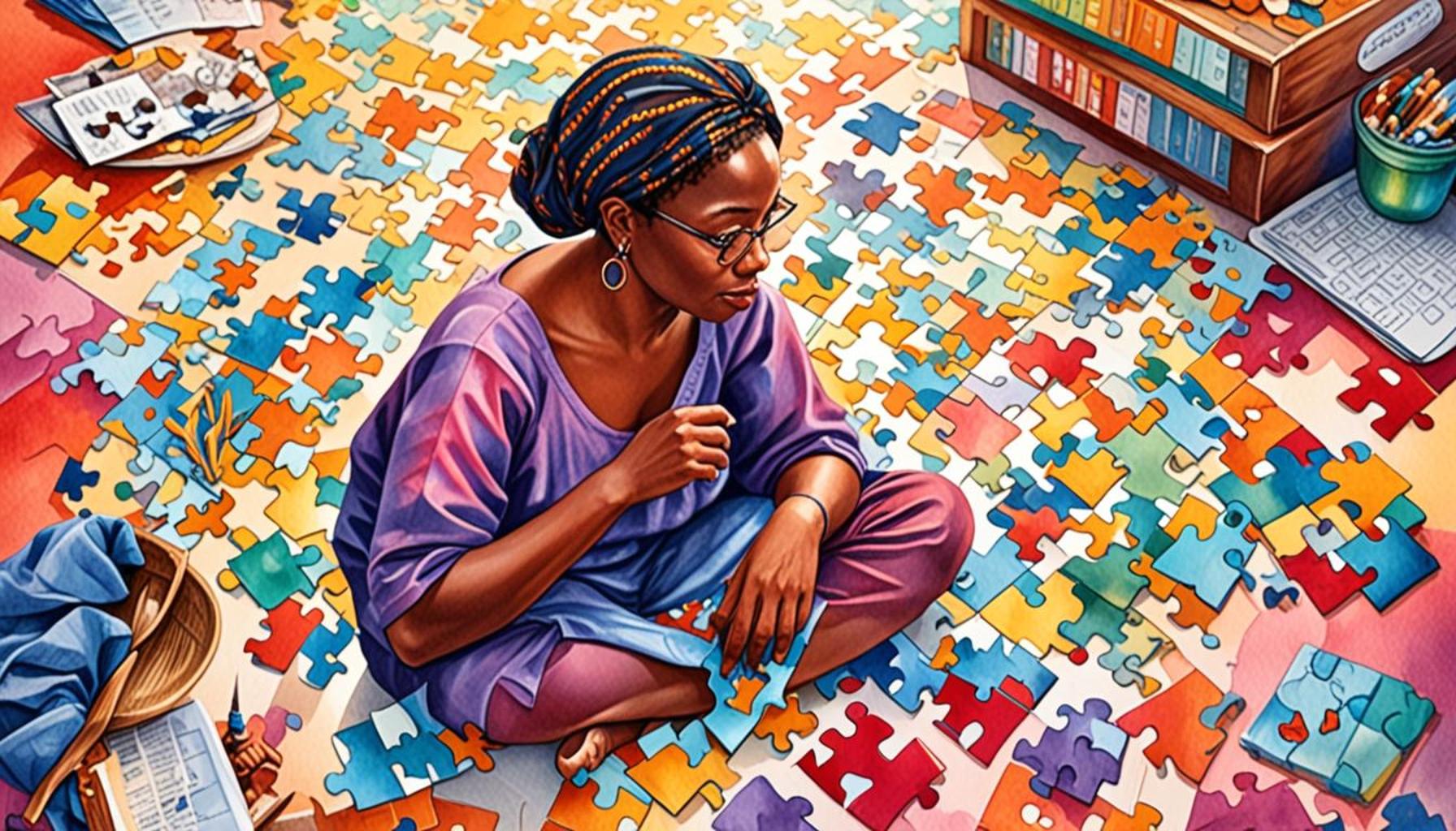Unlocking Puzzle Benefits Boosting Nigerian Adults Mental Health